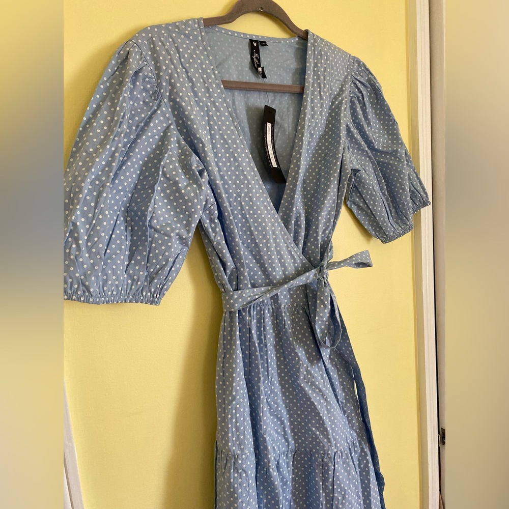 ASOS Polka Dot Wrap Dress